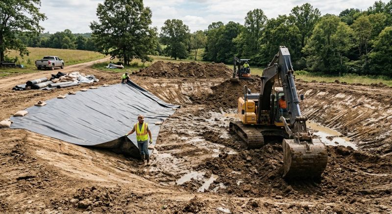 Pond Construction in Ventura County, CA