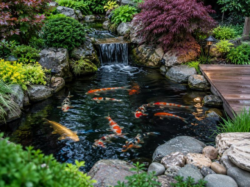 Fish Pond Installation in Ventura County, CA